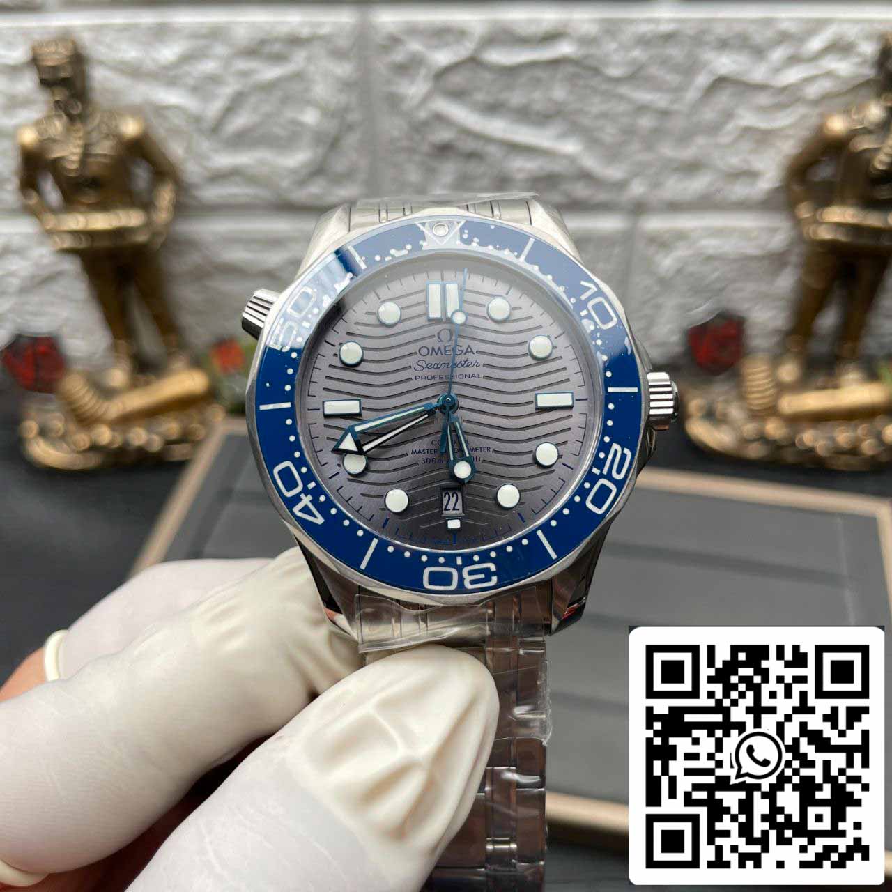 Omega Seamaster 210.30.42.20.06.001 1:1 edizione migliore VS Fabbrica Gray quadrante Swiss ETA8800