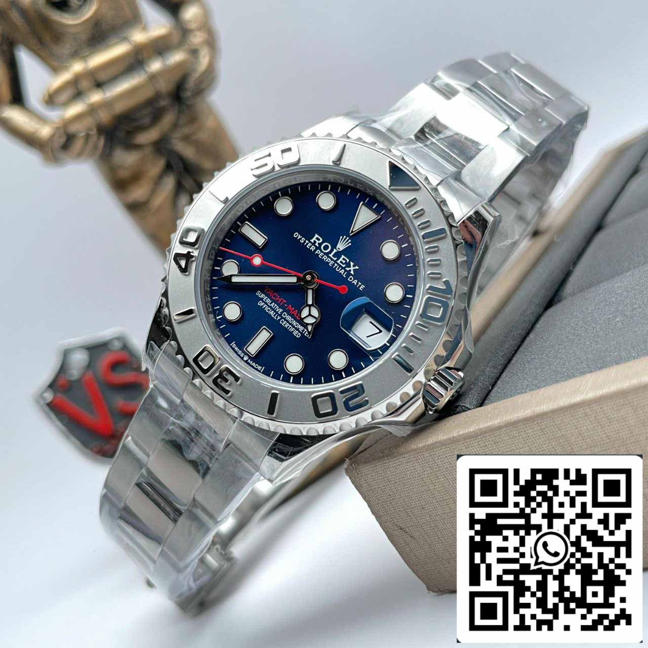 Rolex Yacht Master 268622 1:1 edizione migliore AR Fabbrica quadrante blu