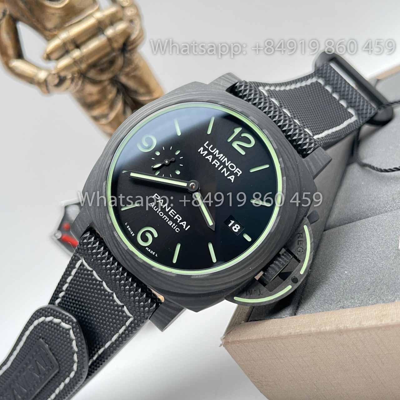 Panerai Luminor PAM1118 1:1 edizione migliore VS Fabbrica quadrante nero