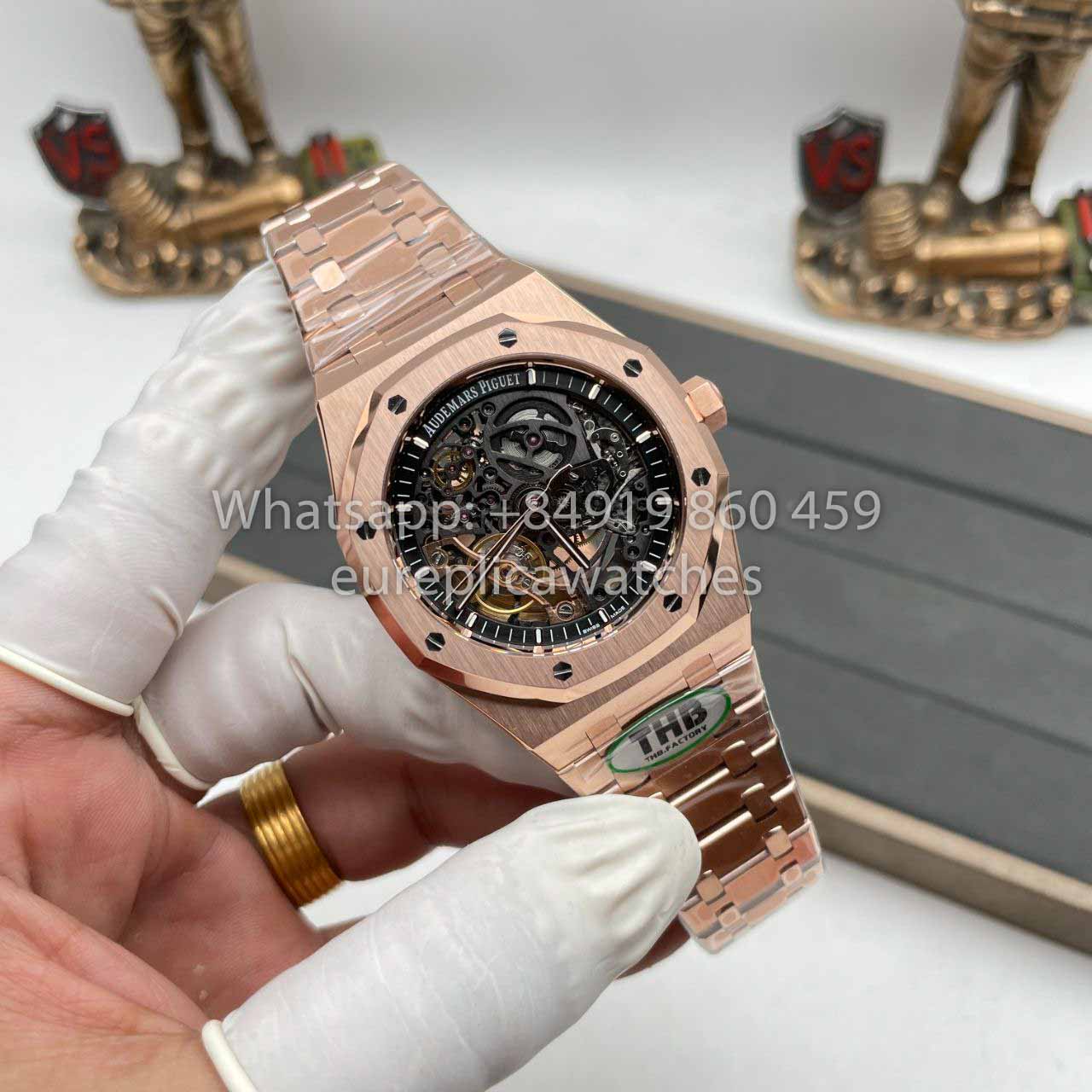 Audemars Piguet Royal Oak 15407OR.OO.1220OR.01 1:1 Top Clone THB Fabbrica, última versión 2024