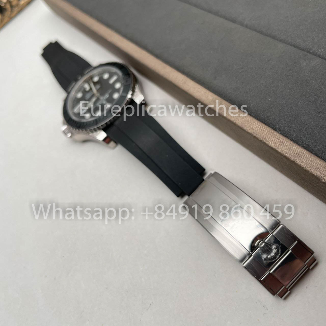 Rolex Yacht-Master 42 quadrante nero  M226659-0003  1:1 edizione migliore AR Fabbrica Counterweight Versione