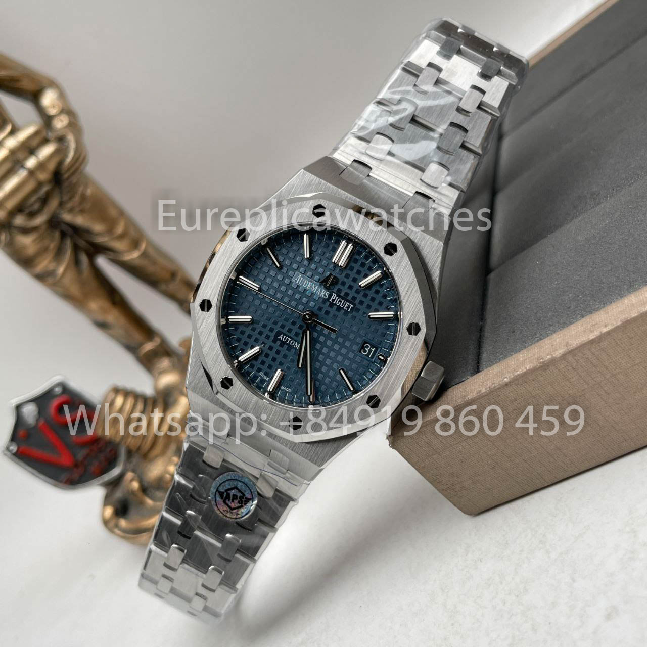 Audemars Piguet Royal Oak 15450ST.OO.1256ST.03 1:1 edição melhor APS Fabbrica quadrante azul
