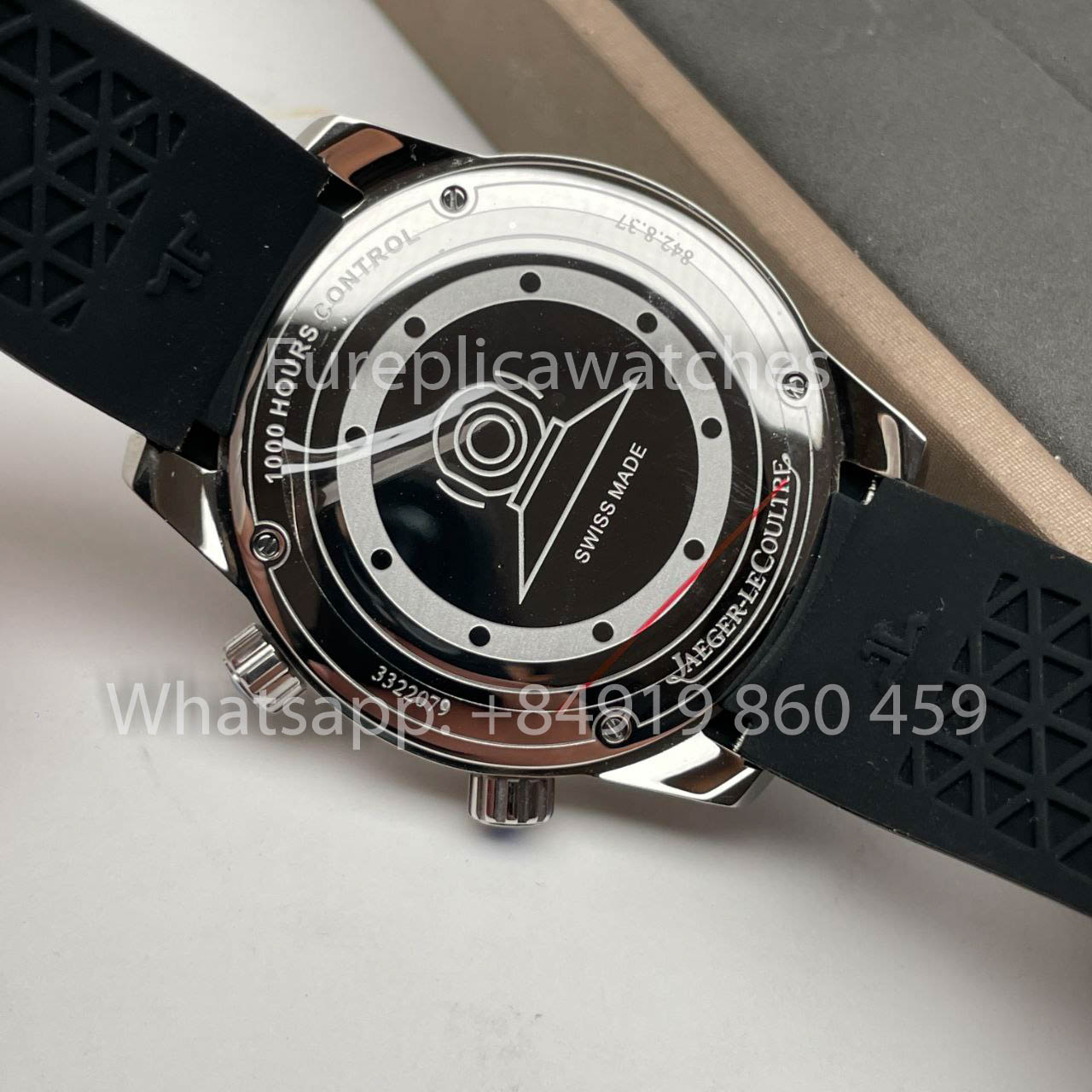 Jaeger Lecoultre Polaris Memovox 1:1 Best Clone BLS Fabbrica Black Dial