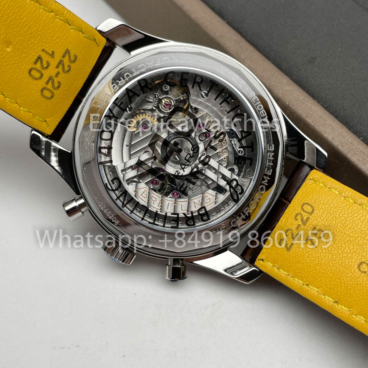 Breitling Navitimer B01 cronógrafo AB0137211C1A1 41mm 1:1 edición mejorada BLS Fabbrica Pelle cinturino