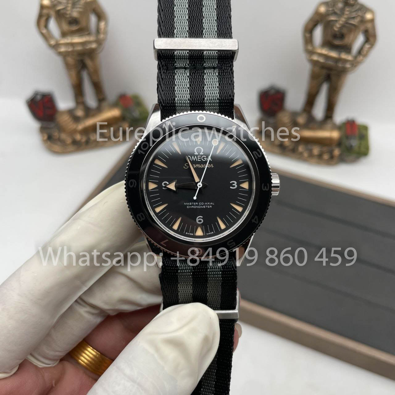 Omega Seamaster Planet Ocean 233.32.41.21.01.001 Omea Spectre Edizione 1:1 VS Fabbrica tecido cinturino