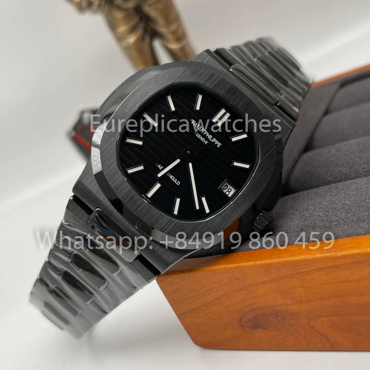 [AET modificado] Patek Philippe Nautilus 5711 ceramica quadrante nero 1:1 edizione melhor