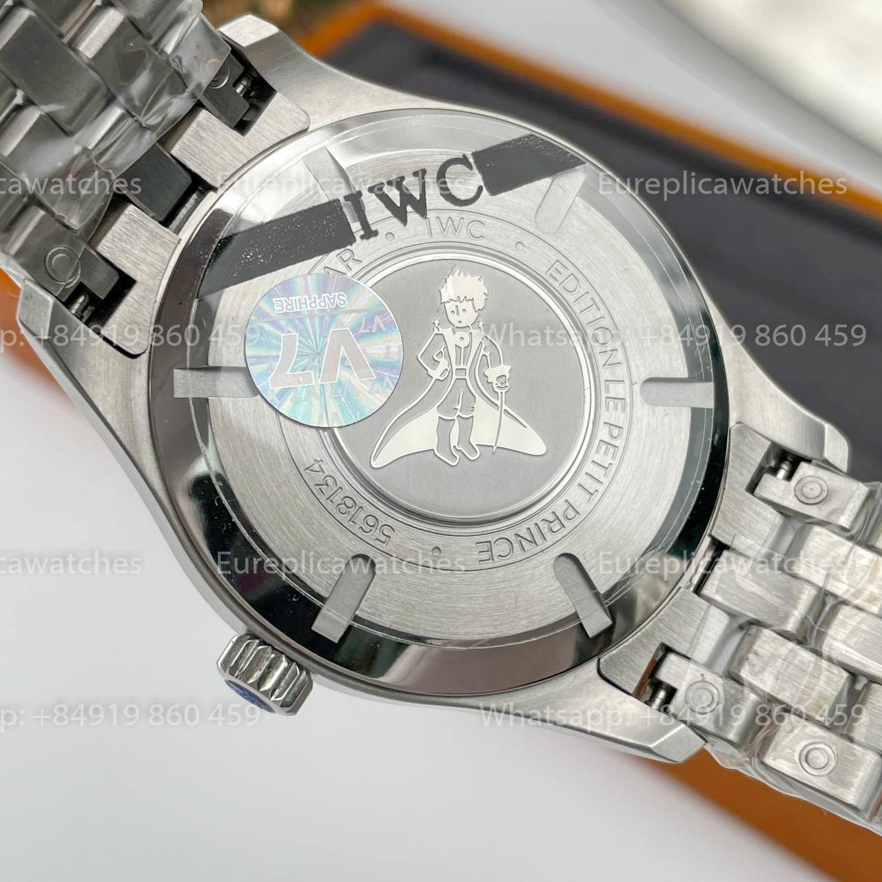 IWC Pilot IW327014 1:1 Best Edition V7 Fabbrica Blue Dial
