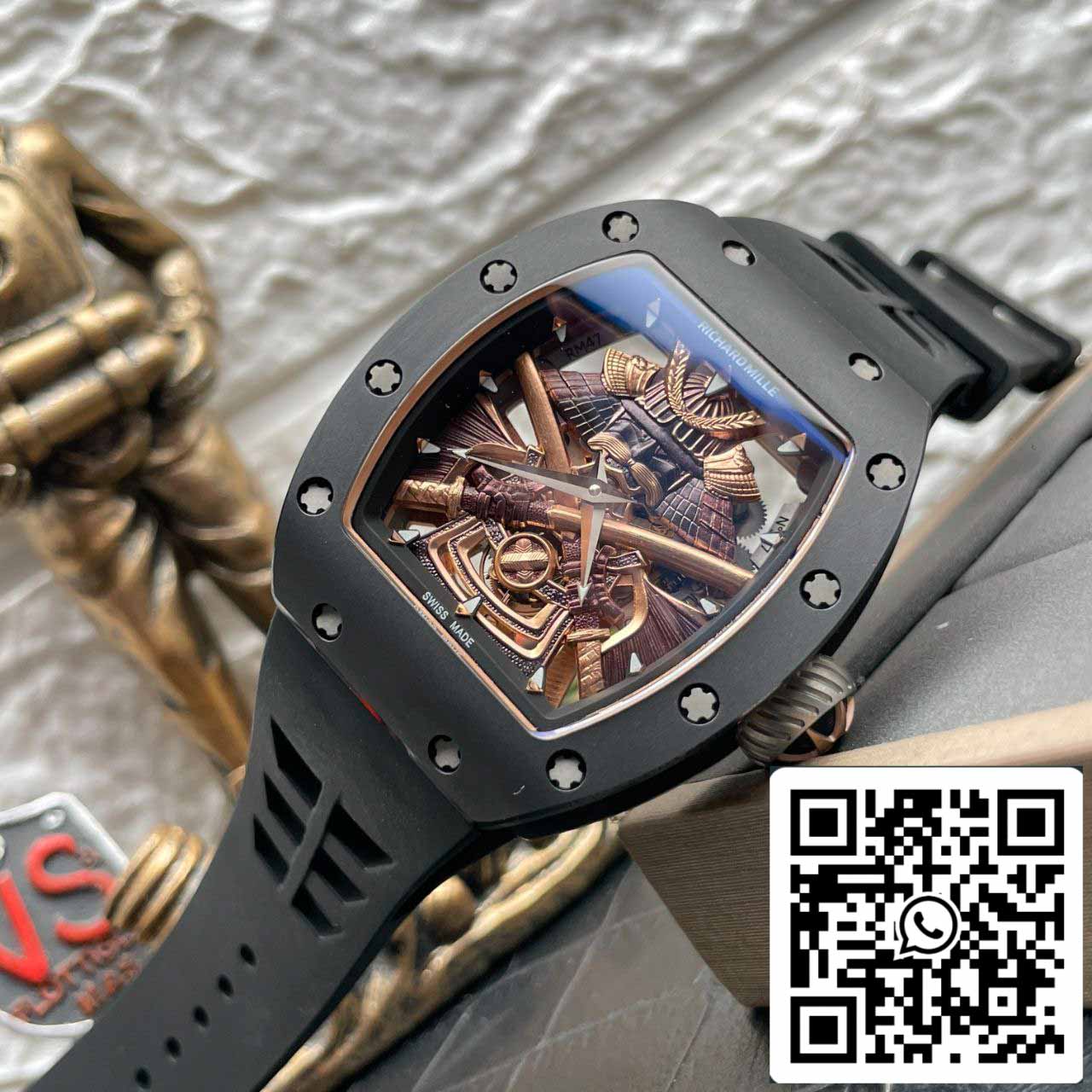 Richard Mille The Time Of The Samurai RM 47 1:1 Best Edition YS Fabbrica Tourbillon Watch