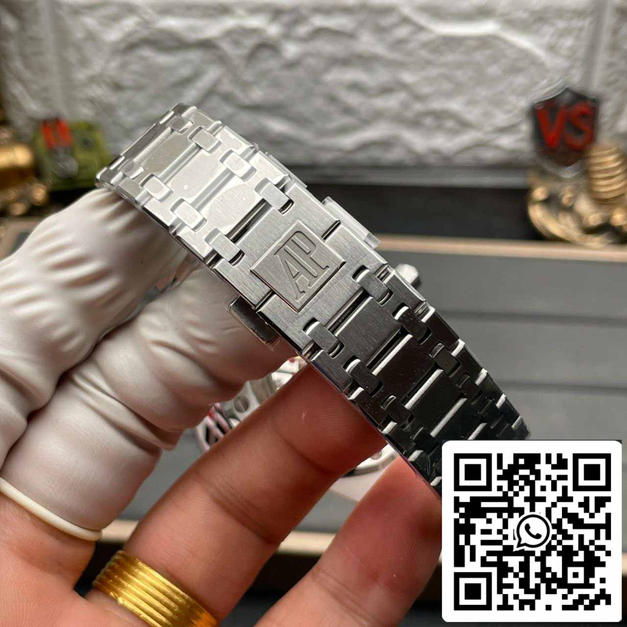 Audemars Piguet Royal Oak 16202PT.OO.1240PT.01 1:1 Best Edition ZF Fabbrica Green Dial