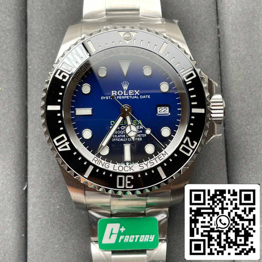 Rolex Sea-Dweller Deepsea M126660-0002 1:1 edizione migliore C+ Fabbrica quadrante blu