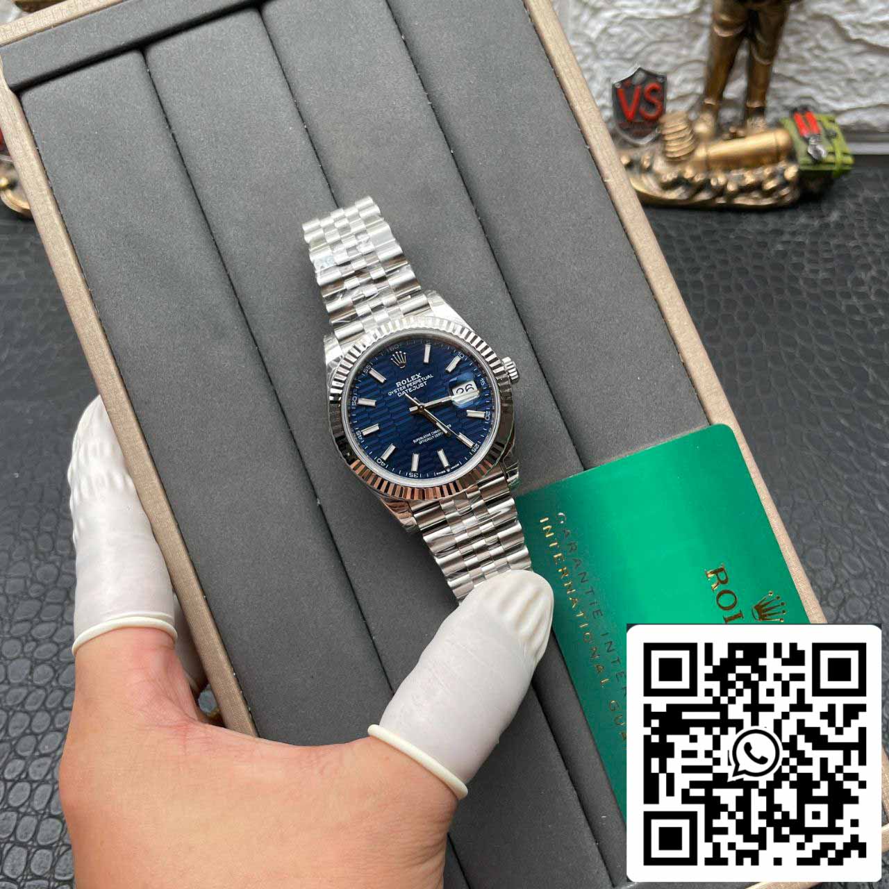 Rolex Datejust M126234-0017 36MM 1:1 edizione migliore VS Fabbrica quadrante blu