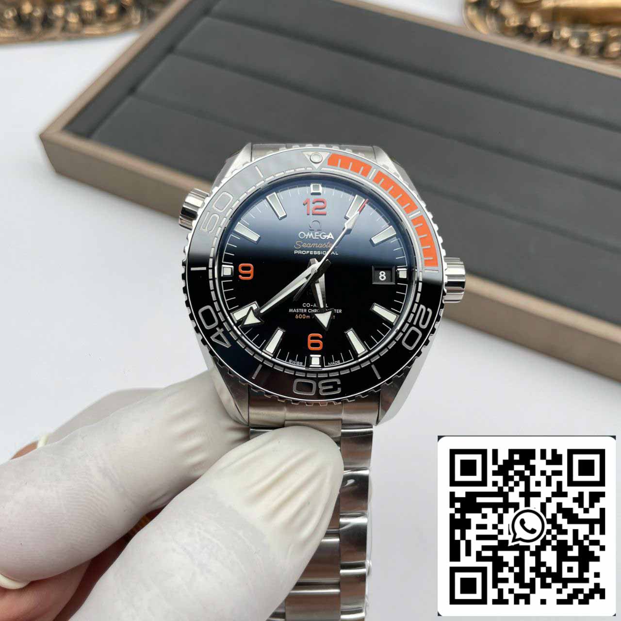 Omega Seamaster 215.30.44.21.01.002 1:1 edizione migliore VS Fabbrica quadrante nero
