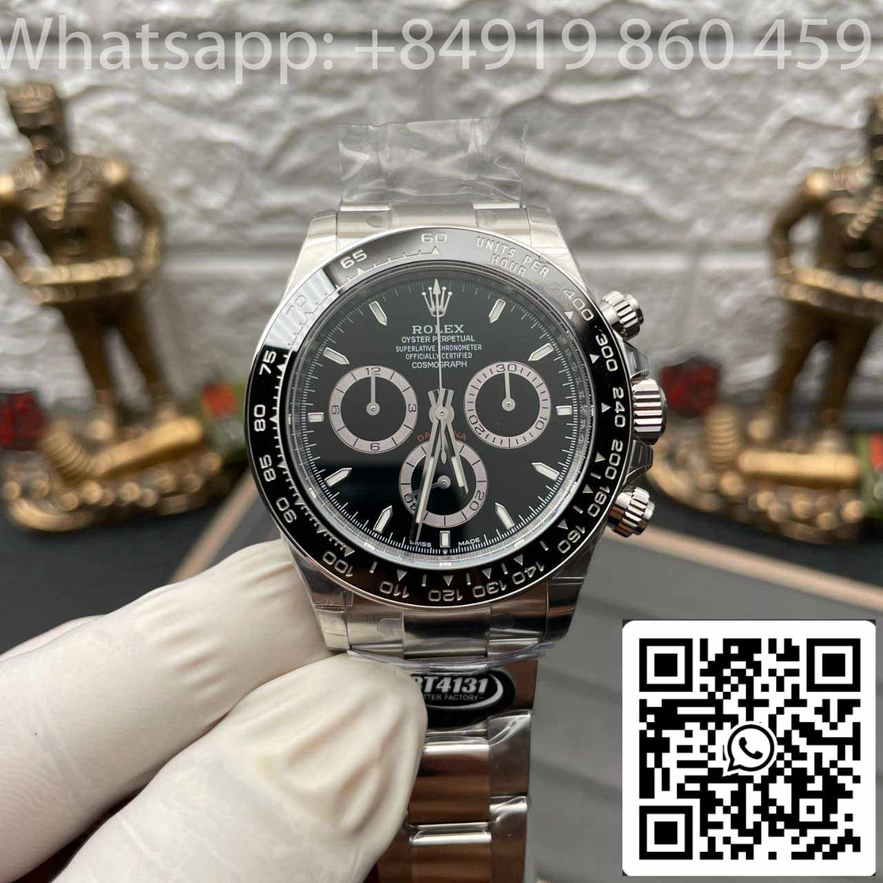 Rolex Cosmograph Daytona M126500ln-0002 New 4131 movimento 1:1 edizione migliore BT Fabbrica