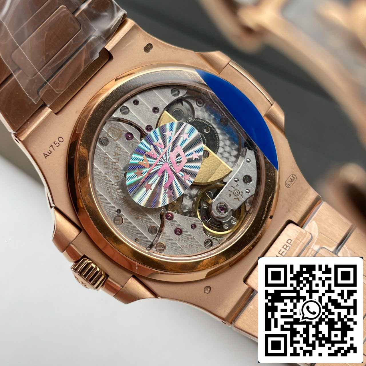replica Patek Philippe Nautilus 5712/1R-001 custom dial PPF V2