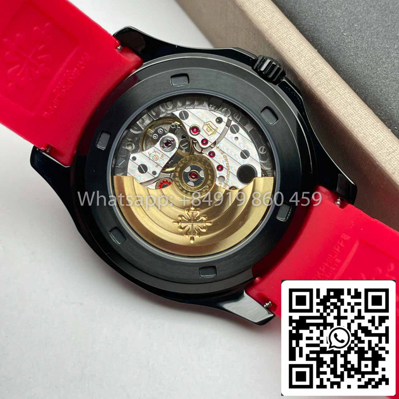 Patek Philippe Aquanaut PP5167 1:1 Best Edition ZF Fabbrica DLC Black Dial