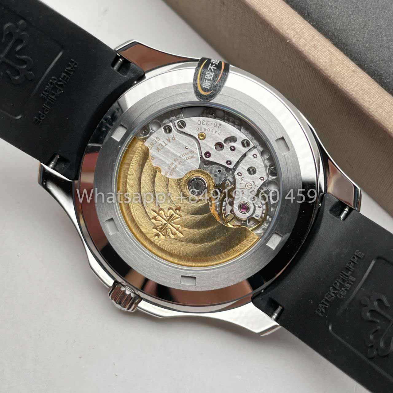 Patek Philippe Aquanaut 5167A-001 1:1 Best Clone 3K Fabbrica quadrante nero V3 new Buckle