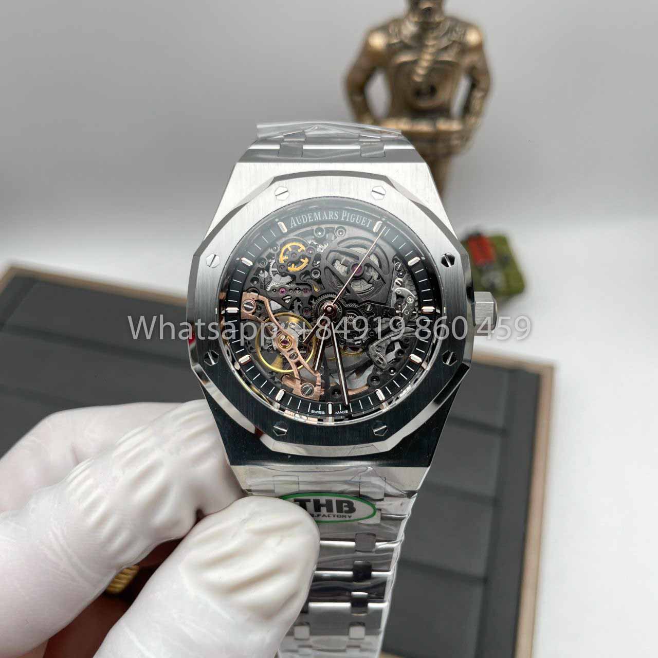 Audemars Piguet Royal Oak 15407ST.OO.1220ST.01 1:1 Top Clone THB Fabbrica, última versión 2024