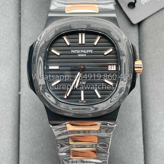 Patek Philippe Nautilus 5711 DiW 1:1 Best Clone Edizione fibra di carbonio Cassa