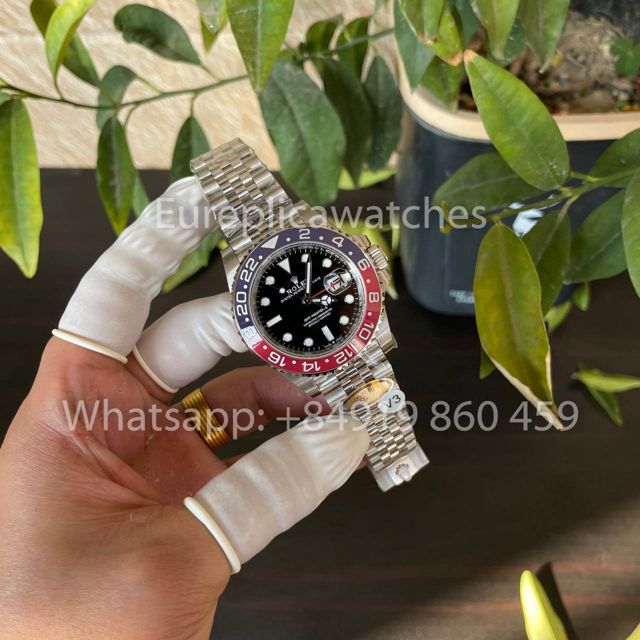 Rolex GMT Master II M126710BLRO-0001 Pepsi 1:1 Mejor clon de la actualización ARF 2025