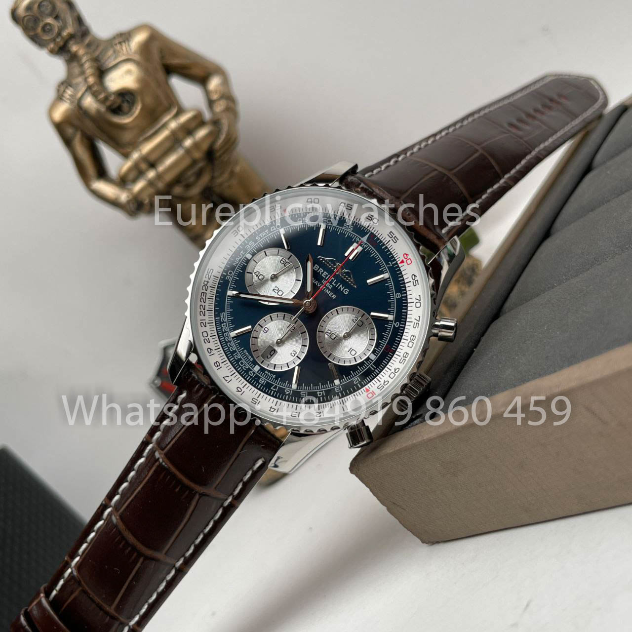 Breitling Navitimer B01 cronógrafo AB0137211C1A1 41mm 1:1 edición mejorada BLS Fabbrica Pelle cinturino