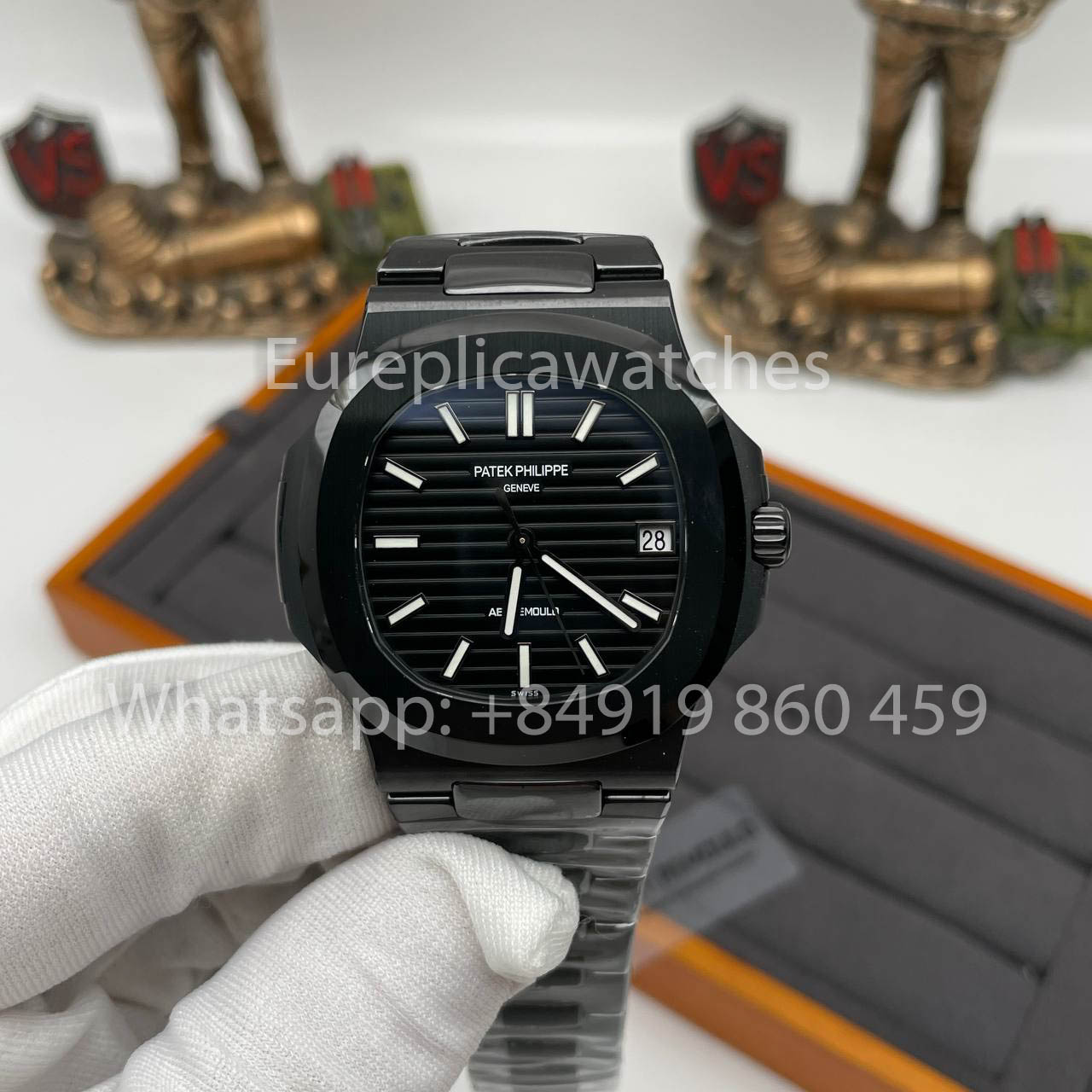 [AET modificado] Patek Philippe Nautilus 5711 ceramica quadrante nero 1:1 edizione melhor