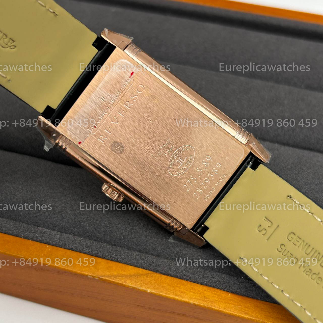 Jaeger-LeCoultre Reverso  Classic Large Duoface  Small Seconds 398258J MG Fabbrica 1:1 Best Clone Rose Gold