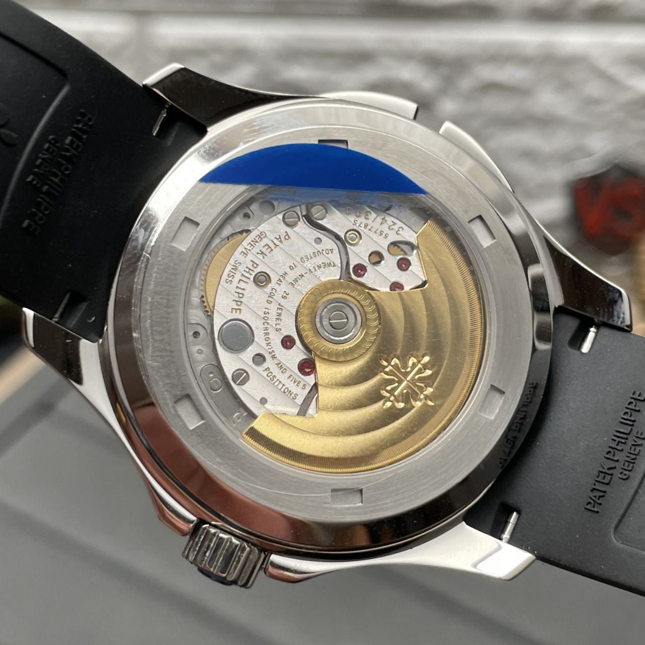 Patek Philippe Aquanaut 5164A-001 1:1 Best Edition ZF Fabbrica Black Dial