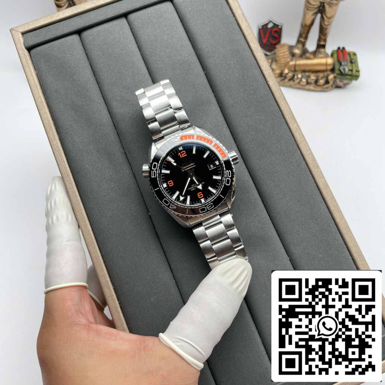 Omega Seamaster 215.30.44.21.01.002 1:1 edizione migliore VS Fabbrica quadrante nero