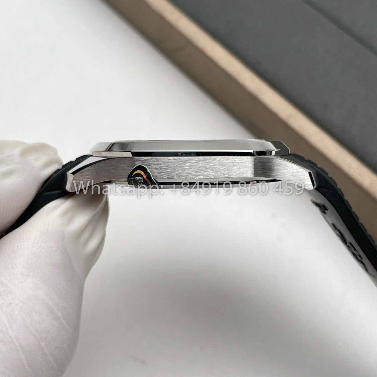 Patek Philippe Aquanaut 5167A-001 1:1 Best Clone 3K Fabbrica quadrante nero V3 new Buckle