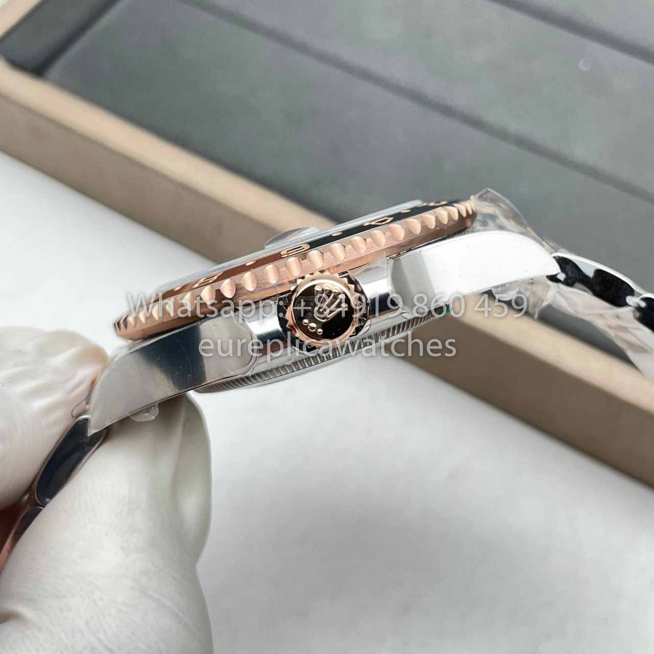 Rolex GMT Master II M126711chnr-0002 1:1 edizione migliore C+ Fabbrica Rosa Oro