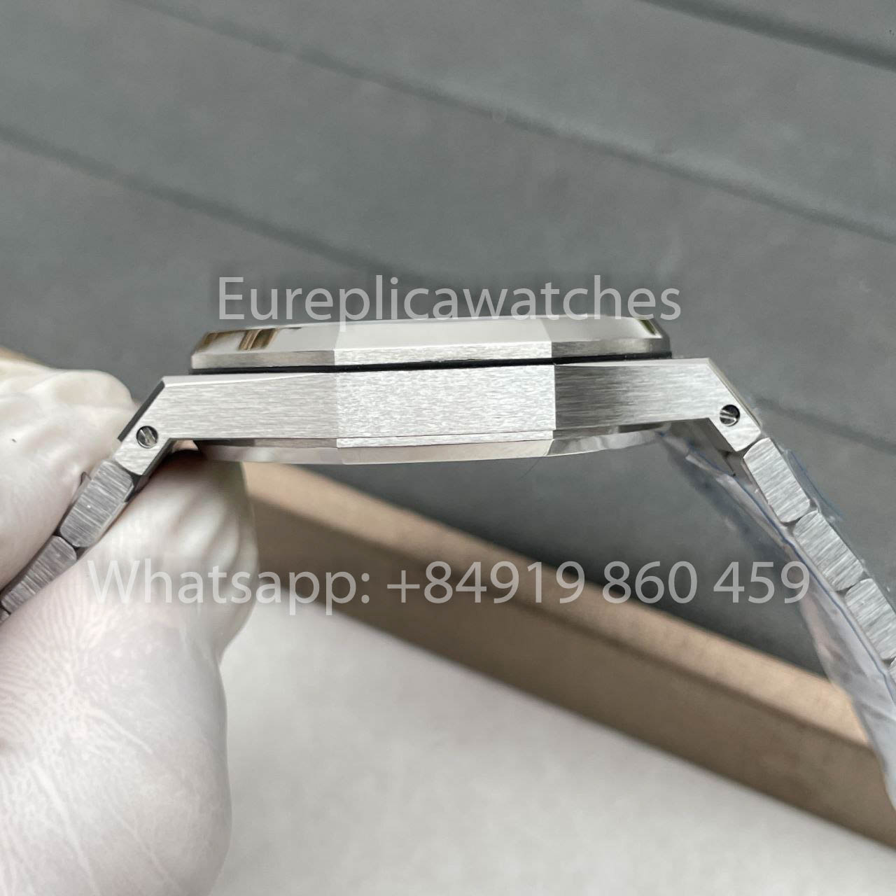 Audemars Piguet Royal Oak 15450ST.OO.1256ST.03 1:1 edição melhor APS Fabbrica quadrante azul
