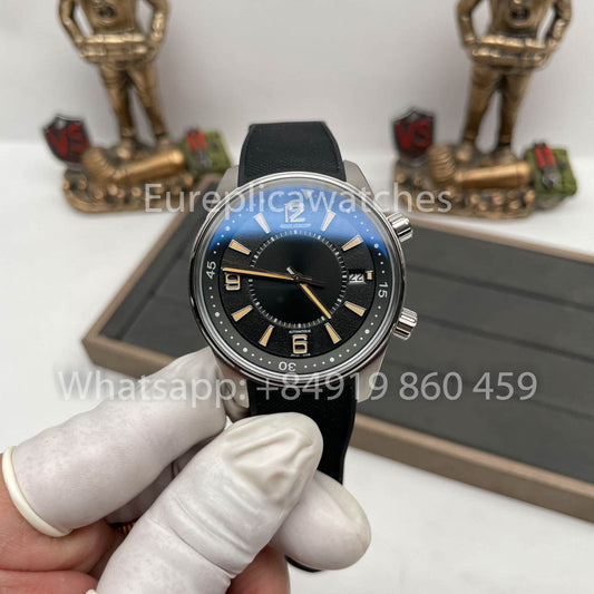 Jaeger Lecoultre Polaris Memovox 1:1 Best Clone BLS Fabbrica Black Dial