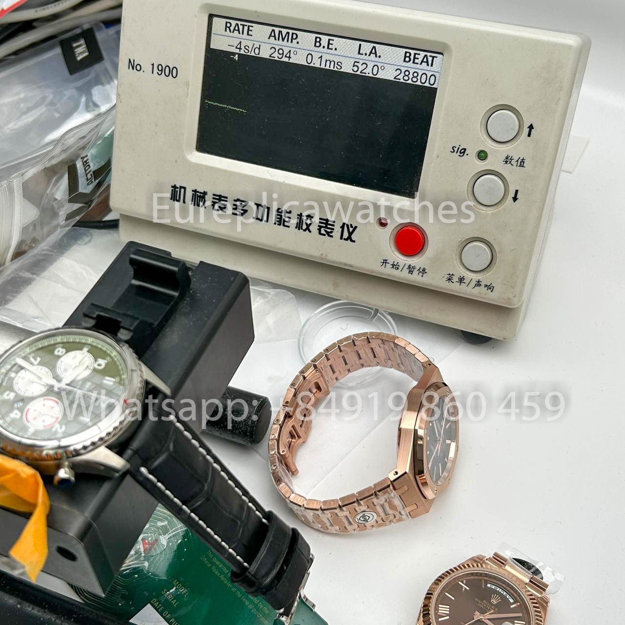 Breitling Aviator 8 Ab01192a1l1X1 quadrante verde  1:1 Best Clone EF Fabbrica