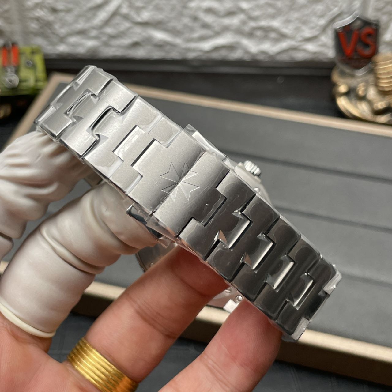 Vacheron Constantin Overseas 47040 JJ Fabbrica 1:1 edizione migliore Swiss ETA9015 White Dial