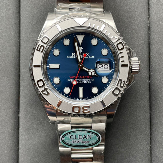 Rolex Yacht‑Master M126622-0002 1:1 edizione migliore Clean Fabbrica quadrante blu newest Versione