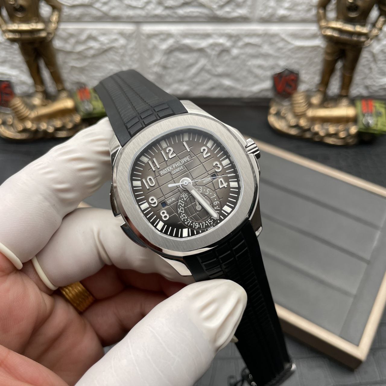 Patek Philippe Aquanaut 5164A-001 1:1 Best Edition ZF Fabbrica Black Dial
