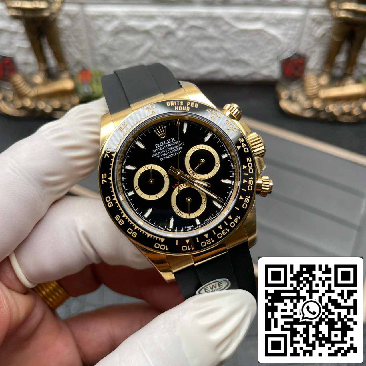 Rolex Cosmograph Daytona m126518ln-0008 1:1 edição melhor EWE Fabbrica 4131 movimento