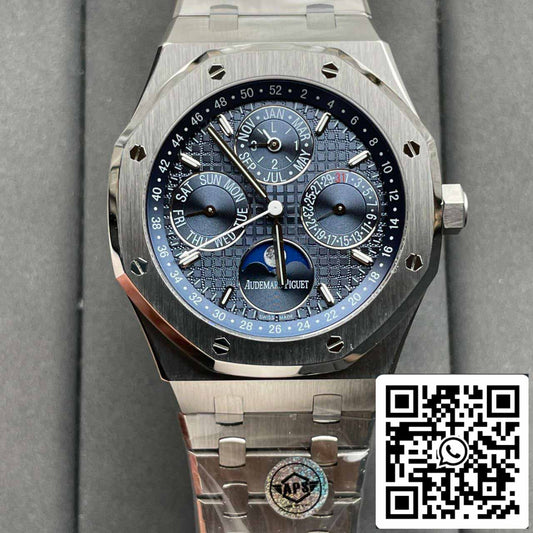 Audemars Piguet Royal Oak 26574ST.OO.1220ST.02 1:1 edizione migliore APS Fabbrica quadrante blu