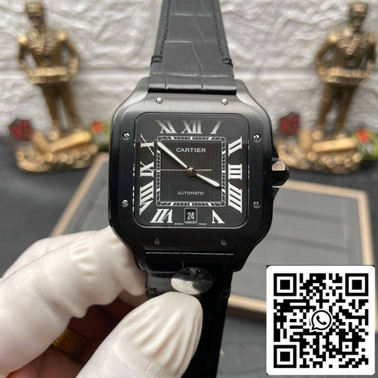 Cartier De Santos WSSA0039 Pelle cinturino BV Fabbrica 1:1 edizione migliore 9019 movimento