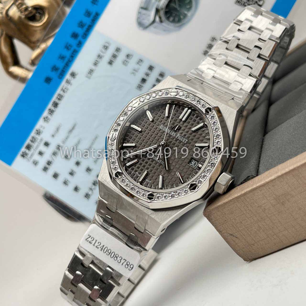 Audemars Piguet 15451ST.ZZ.1256ST.02 APS Fabbrica Custom Moissanite Stone 1:1 Best Clone