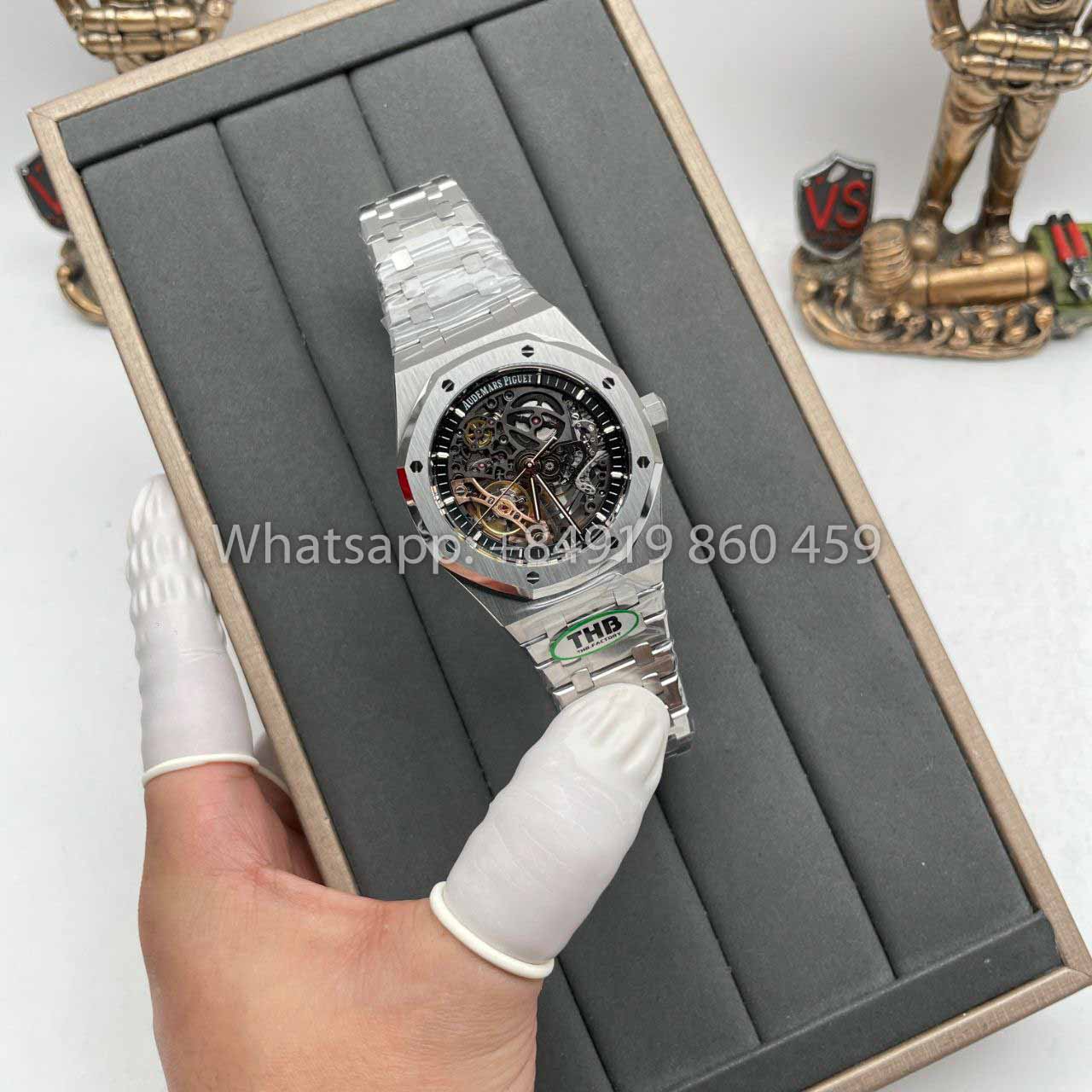 Audemars Piguet Royal Oak 15407ST.OO.1220ST.01 1:1 Top Clone THB Fabbrica, última versión 2024
