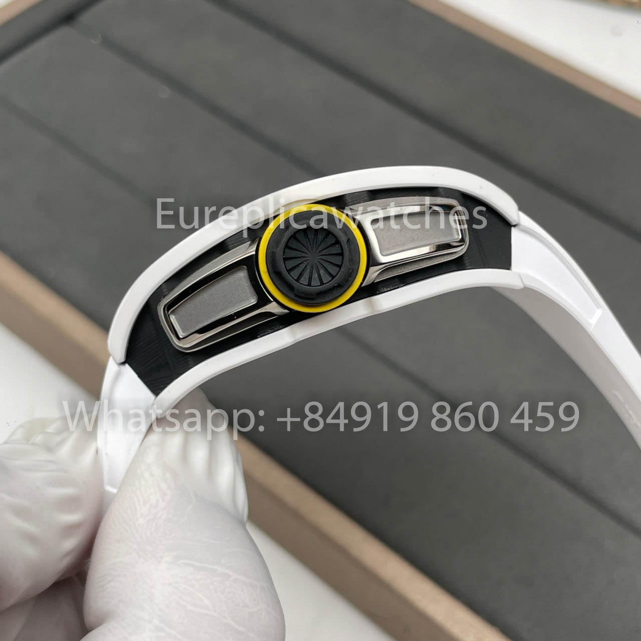 Richard Mille RM061 TZP-N White Ceramic 1:1 Best Clone ZF Fabbrica