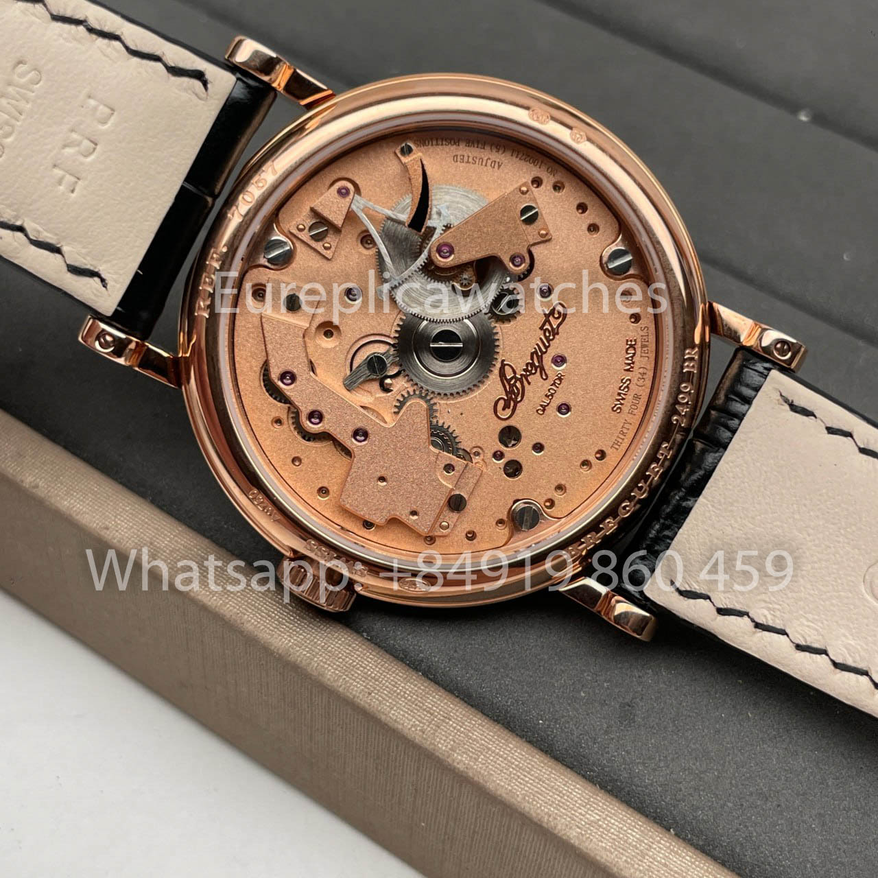 Breguet Tradition 7057BR/R9/9W6 1:1 Best Edition Rose Gold Dial
