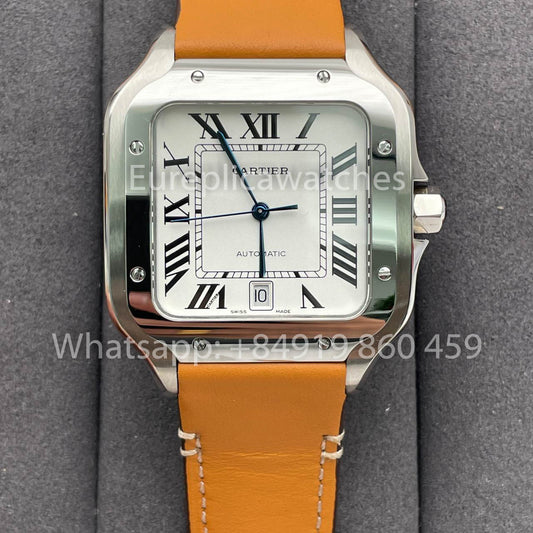 Cartier De Santos WSSA0009 KOR Fabbrica 1:1 Melhor Edição Suíça ETA9015