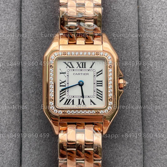 Panthere De Cartier WJPN0009 27MM 1:1 edizione migliore BV Fabbrica Rosa Oro