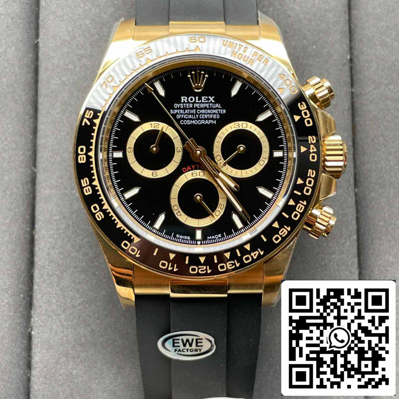 Rolex Cosmograph Daytona m126518ln-0008 1:1 edição melhor EWE Fabbrica 4131 movimento