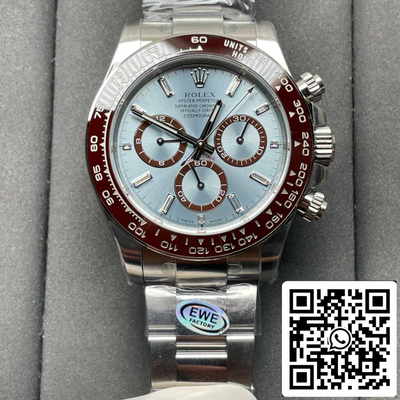 Rolex Cosmograph Daytona m126506-0002 1:1 edição melhor EWE Fabbrica 4131 movimento