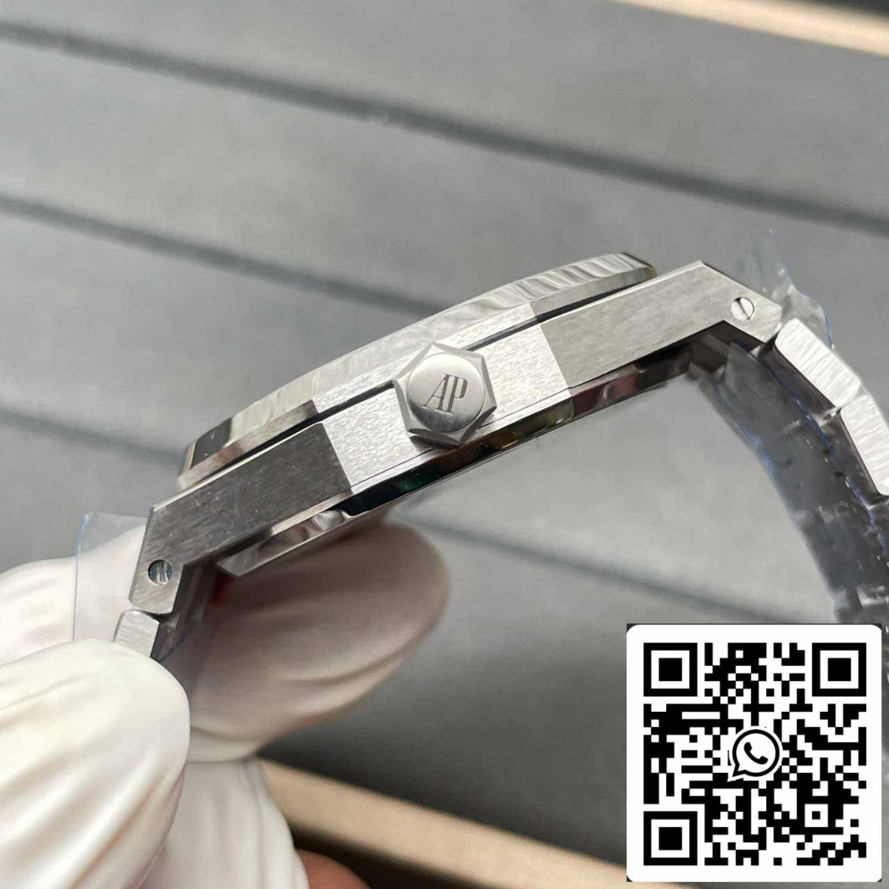 Audemars Piguet Royal Oak 15450ST.OO.1256ST.01 1:1 edizione migliore APS Fabbrica V3 quadrante argento