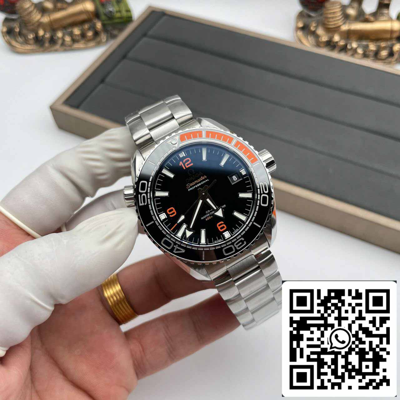 Omega Seamaster 215.30.44.21.01.002 1:1 edizione migliore VS Fabbrica quadrante nero