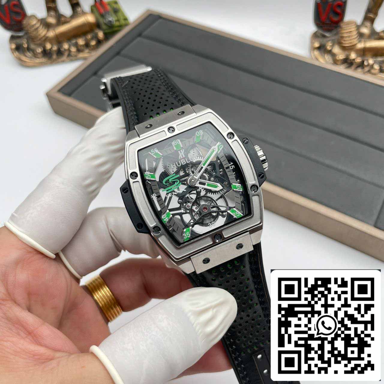 Hublot Masterpiece Tourbillon 906.NX.0129.VR.AES13 1:1 edizione migliore JB Fabbrica Skeletonized Dial Swiss HUB 9006